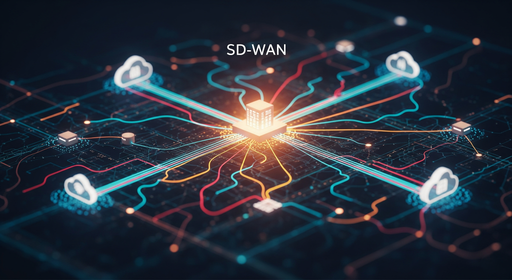 ภาพแผนภาพ SD-WAN